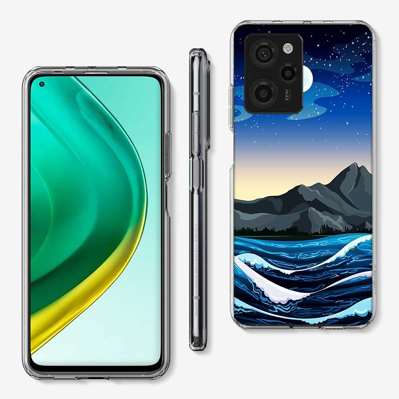 Natural poster landscape art painting Phone Case For Redmi 12 13C 12C 15C 15 9 Power 10 Prime+ 10C 10A 9T 9C 9i 9AT 9A Sport A5