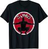 Sumo Player Sumo Wrestler Japanese Flag Distressed Unisex T-shirt