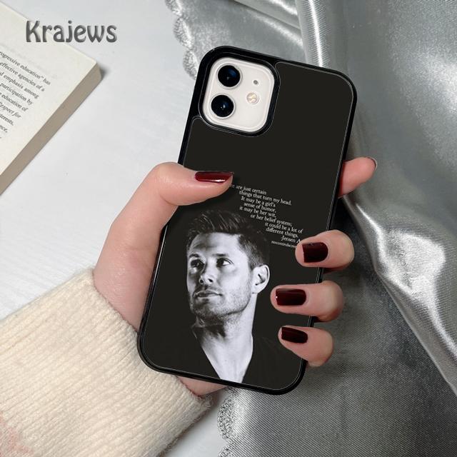 dean winchester supernatural Phone Case Cover For iPhone 17 Air 16 15 14 plus 12 13 pro max coque Shell Fundas