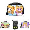Lankybox Insulated Lunch Box Bag For Kids With Large Capacity And Adjustable Strap For Outdoor Fun