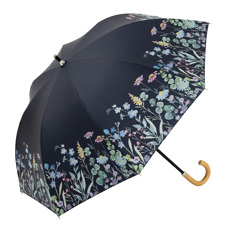 Компактный длинный зонт Cool Plus UV, блокирующий тепло и свет, для солнца и дождя, 50 см x 8 спиц, легкий, УФ-защита 1 степени, короткий, для женщин, 100% блокировка, 99,9%+