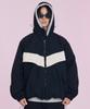 Vestito Maestro Incision Parka Black