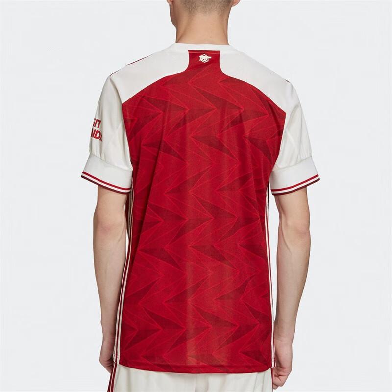 Adidas Arsenal Home Fan Edition Short Sleeve Jersey 20-21 Season Men Tops Maroon EH5817