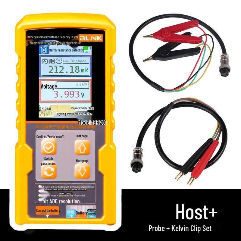 Высокоточный тестер внутреннего сопротивления для троичных литиевых, аккумуляторных и 18650 элементов