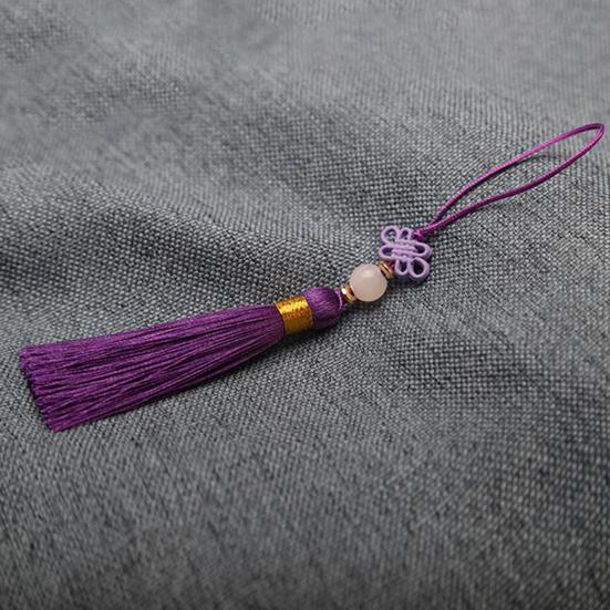 Подвески с кисточками и шнурком, моющиеся, цветные, удобные на ощупь, сделай сам, с кисточкой в китайском стиле