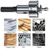 HSS Hole Saw Cutter 16-30mm Carbide Tip Core Drill Bit Metal Hole Cutter Drilling Alloy Hole Saw Set 1/5PCS
