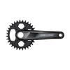 SHIMANO Система шатунов 12 скоростей 165 мм 32T EFCM61001AXA2 DEORE Черный FC-M6100-1