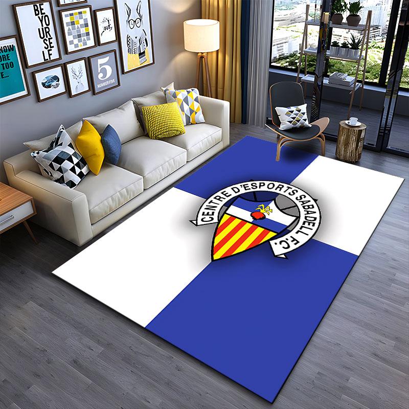 Centre d'Esports Sabadell Logo suitable as a non-slip mat for the living room or bedroom sofa