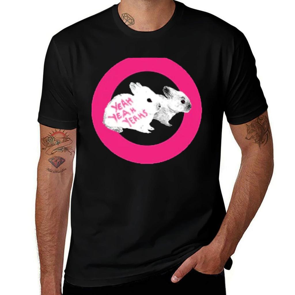 Yeah Yeah Yeahs Bunny TShirt Cool Feeling Summer Tee Shirt
