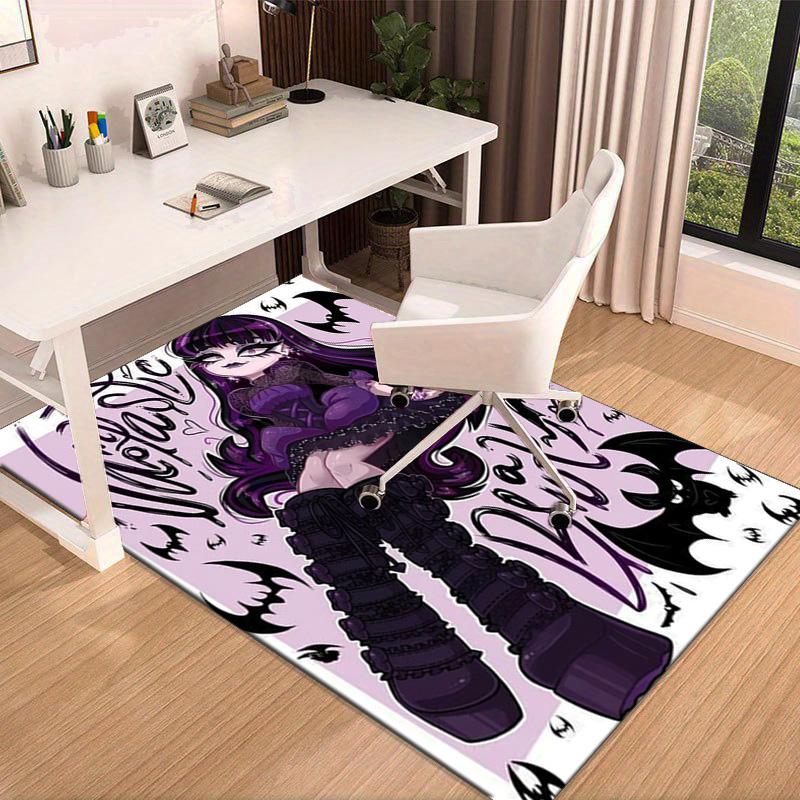 Monster-High Party Carpet, Chair Rug,Rug for Office Bedroom living rooms, Doormat decor Fan Gift Christmas Gift