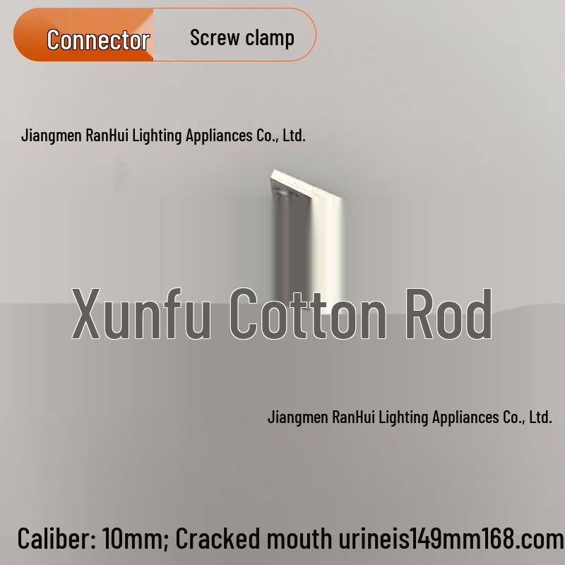 Screw Clamp Safety Exit LED Sign Light with Hanging Rod and Chain, Metal Baked Paint Fixture