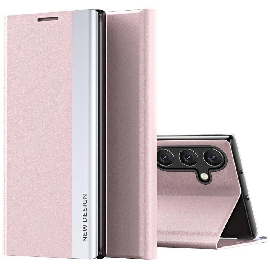 Samsung Galaxy A35 5G Flip Case, Side Magnetic, Pink