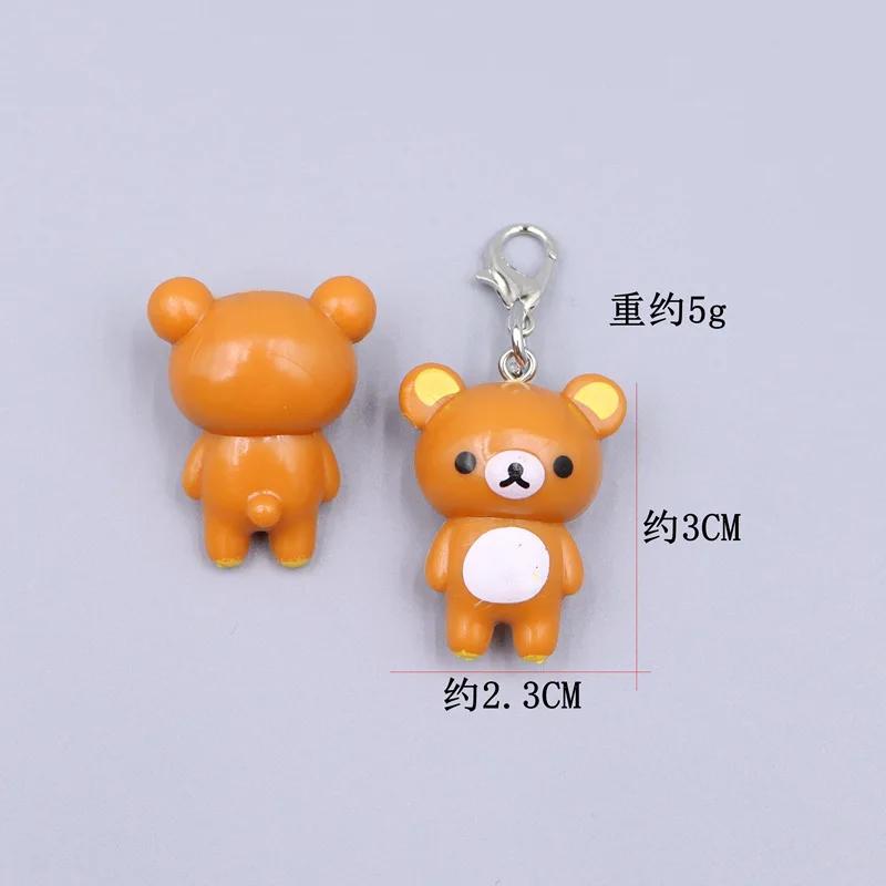 Hello Kitty Cute Cartoon Keychain Bag Clothing Puller Phone Rope Necklace Accessories Pendant Kawaii Women Student Toy Wholesele
