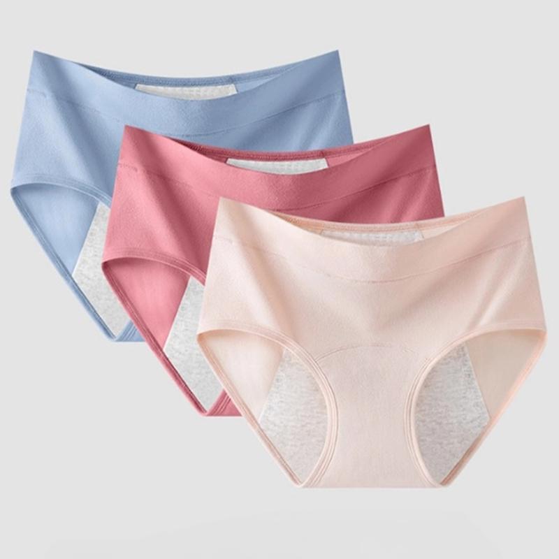 Women's Panties Anti-side Leakage Cotton Briefs Plus Size Underwear XL XXL 3XL 4XL 5XL 6XL