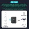 Bluetooth 5.4 аудио передатчик приемник 3.5 мм AUX USB U-диск TF карта воспроизведения беспроводной адаптер стерео музыка с микрофоном для автомобиля ТВ ПК