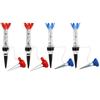 4Pcs Portable Spring Golf Ball Tees Golfer Training Practicing Accessory Magnetic Support