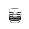 1 Set Carbon Fiber Car Front Central Control Panel Cover For Smart Fortwo 11-15