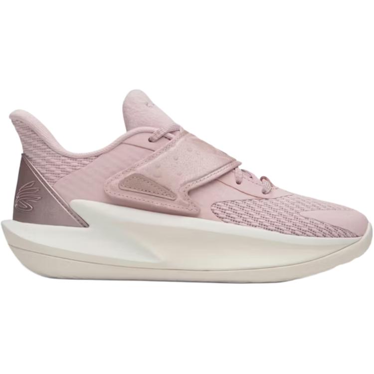 Under Armour Curry Fox 2 Удобная посадка Низкие детские баскетбольные кроссовки Унисекс баскетбольные кроссовки Розовые 6006303-616