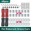 Compatible for Roborock Qrevo Curv / Edge Accessories Hepa Filter Rag Dust Bag Replacement Parts