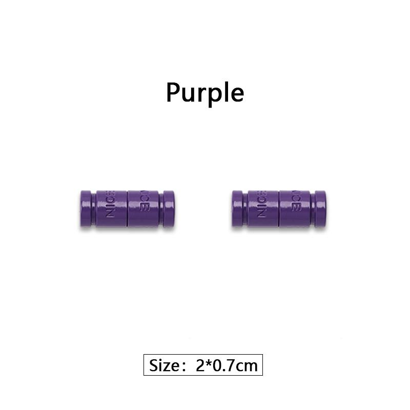 1 пара эластичных шнурков, красивые металлические капсульные замки-застежки, шнурки без завязывания, застежки, ленивые шнурки без завязывания, украшения, аксессуары для обуви