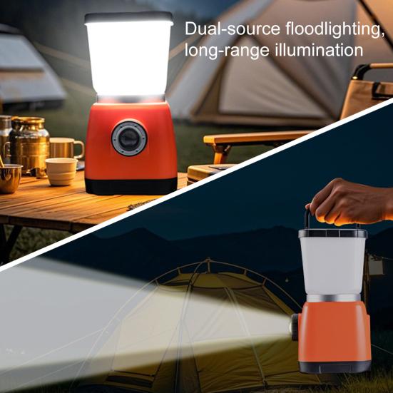 Портативный фонарь-лампа Супер яркий Высокие люмены Водонепроницаемый С питанием от батареи Светодиодный фонарь для кемпинга Аварийный свет