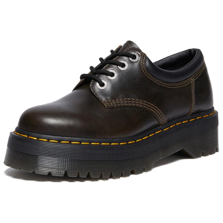 Dr. Martens Fusion Fashion Simple Low-Top Casual Shoes Unisex Casual Shoes Brown 32011302