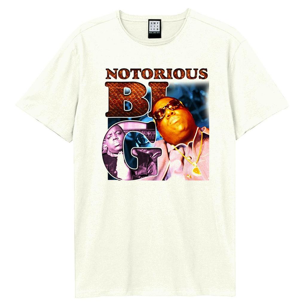 Amplified Unisex Adult 90Â´s Bootleg Notorious Big T-Shirt