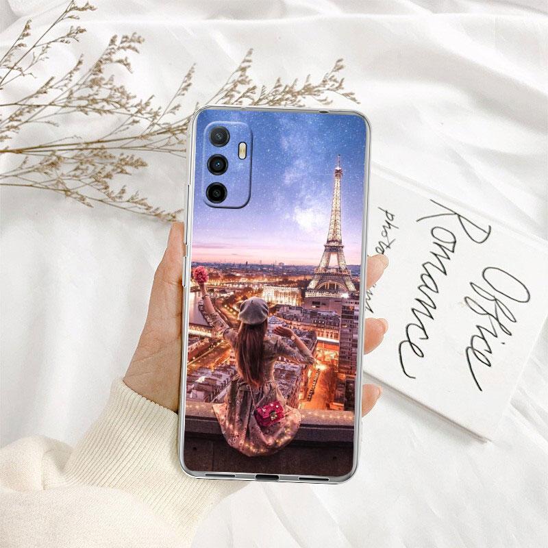 IK52 Paris Eiffel tower Case for Motorola G10 G20 G30 G31 G32 G34 G35 G41 G42 G50 G51 G52 G55 G60 G60S G62 G71 G72 G75