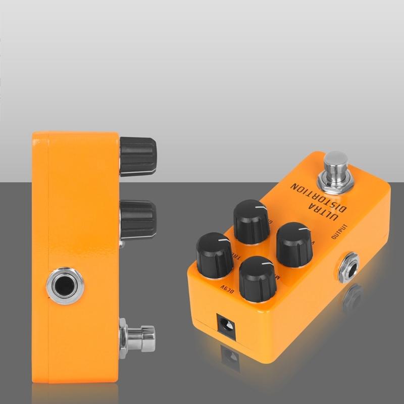 Aluminum Alloy Overdrive Effects Pedal Featuring Sound and User Friendly Interface Musical Instrument Accessories