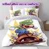 Mario anime character Soft and Comfortable Duvet Cover, Children's Bedding Set Gift, Extra Large Size, Various Sizes Available