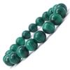 Malachite 10mm Round Ball Bracelet Inner Circumference Approximately 18cm Malachite Striped Pattern Natural Stone Power Stone Prayer Bead Prayer Bead