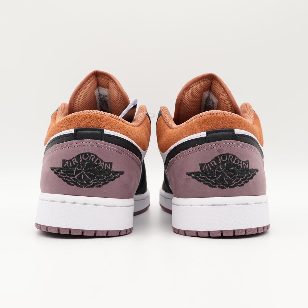 FB9907-102 Nike Air Jordan 1 Low SE White Sky J Orange Sky J Mauve Black (Мужской)