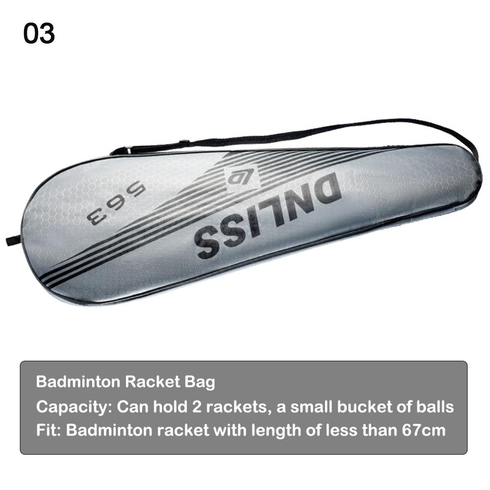 Thick Badminton Racket Cover Portable Tennis Storage Protective Pouch Racket Carrying Bag  Sport