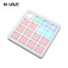 Portable RGB MIDI Drum Pad DJ Keyboard Controller