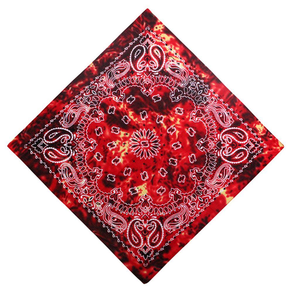 Hair Band Seamless Scarves Tie Dye Bandana Cycling Outdoor Hip Hop Paisley Headband Hip Hop Headwea