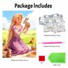 Disney Рапунцель жемчужная живопись ручная работа DIY жемчужное искусство живопись простая гостиная подвесная картина украшение