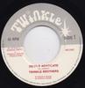 7-дюймовая пластинка TWINKLE BROTHERS Devils Advocate NG040 Twinkle Music UK Reggae Ska Dub Б/у