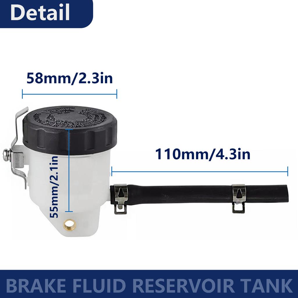 Передний главный тормозной цилиндр мотоцикла бачок для жидкости масляный стакан для Suzuki GSXR600 750 1000 SV650 1000 для Yamaha YZF-R1 R6