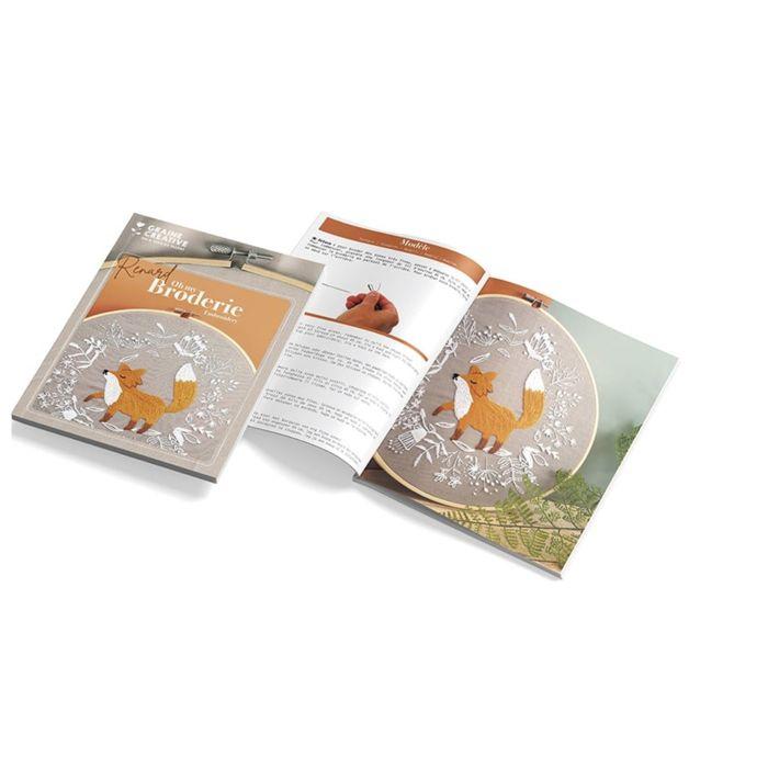 Kit broderie décorative renard