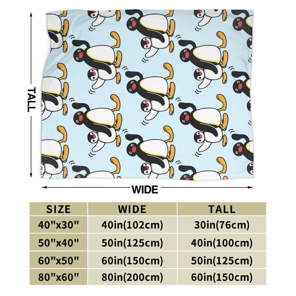 Одеяла Нут Нут Пингу Фланель Зима Милые Многофункциональные Легкие Тонкие Пледы для Дома Путешествий Постельное белье