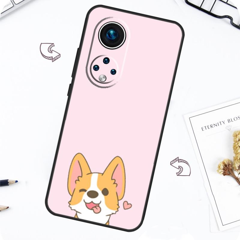 Мультяшный чехол для собаки Welsh Shiba Corgi для Honor Magic 7 5 6 Pro Honor 200 Pro X9b X9a X8b X8a X8 X9 X9c 50 70 90 Lite