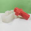 Religious Cross Candle Mold Scalpture Candle Mold for DIY Candle Gypsum Ornaments Home Decorations Epoxy Resin Casting