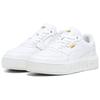 Puma Cali Court Leather Triple White Women Sneakers 393802-05