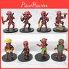 Model Character Deadpool Toys Cute Cartoon Living Room Tabletop Decor Dolls
