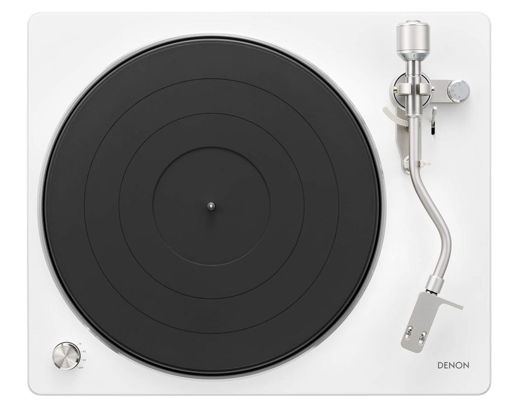 Проигрыватель Denon белый DP-400 DP-400WTEM