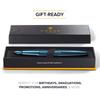 CROSS ATX Brushed Finish Dark Blue Fountain Stainless Steel Nib Pen, (F) N886-45FJ