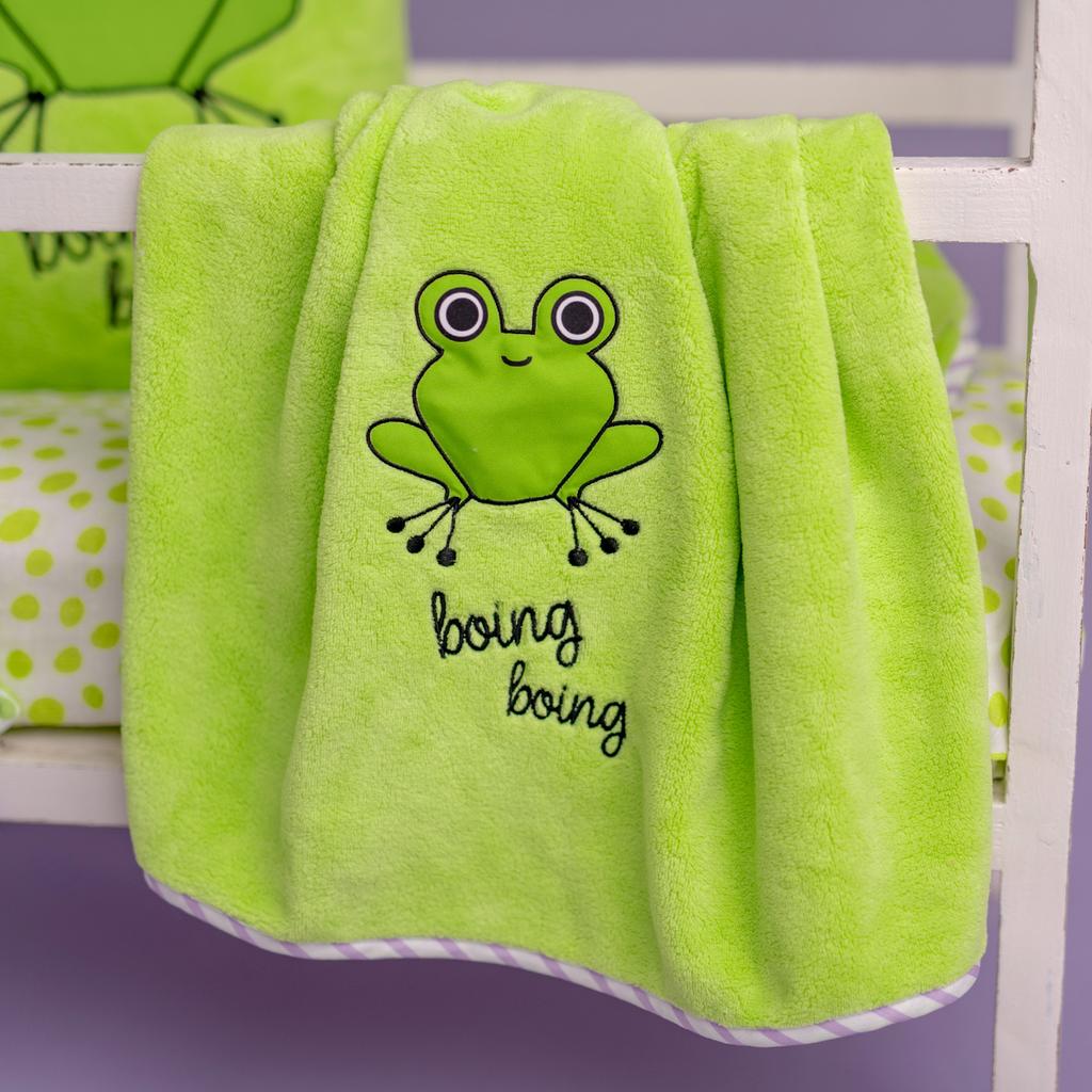 Milk&Moo Cacha Frog Baby Blanket