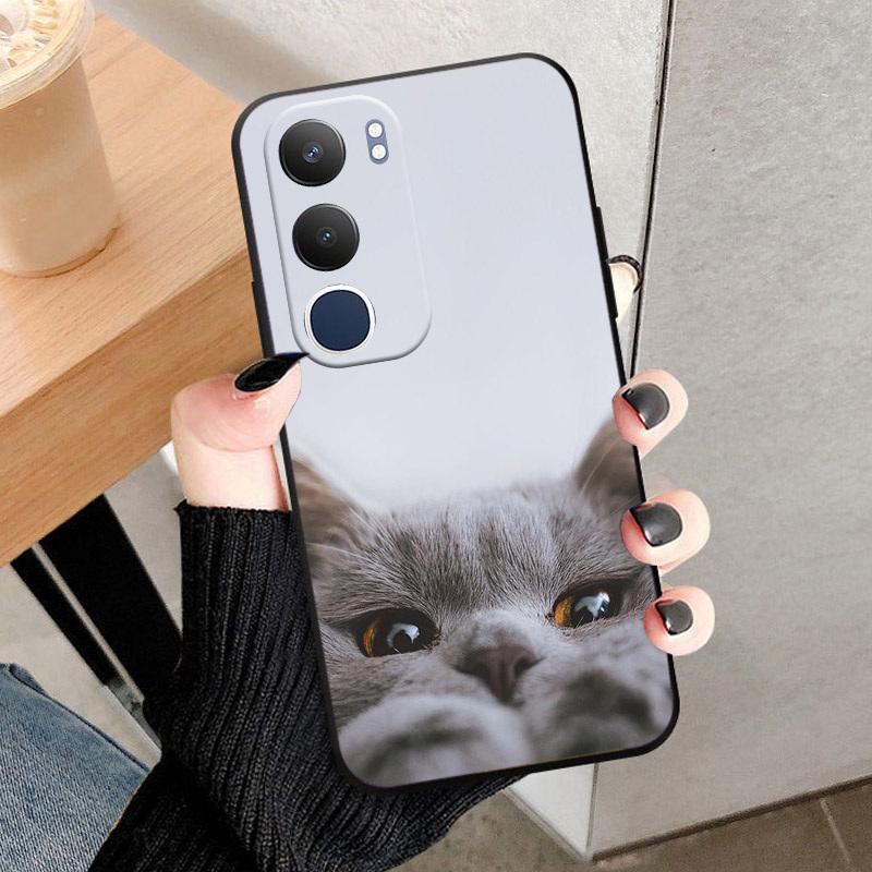 Чехол для телефона VIVO Y19S 4G Мягкий силиконовый задний чехол Coque Для VIVO Y 19 S Чехлы Черный TPU Ударопрочный Fundas Оболочка Y19S Capa