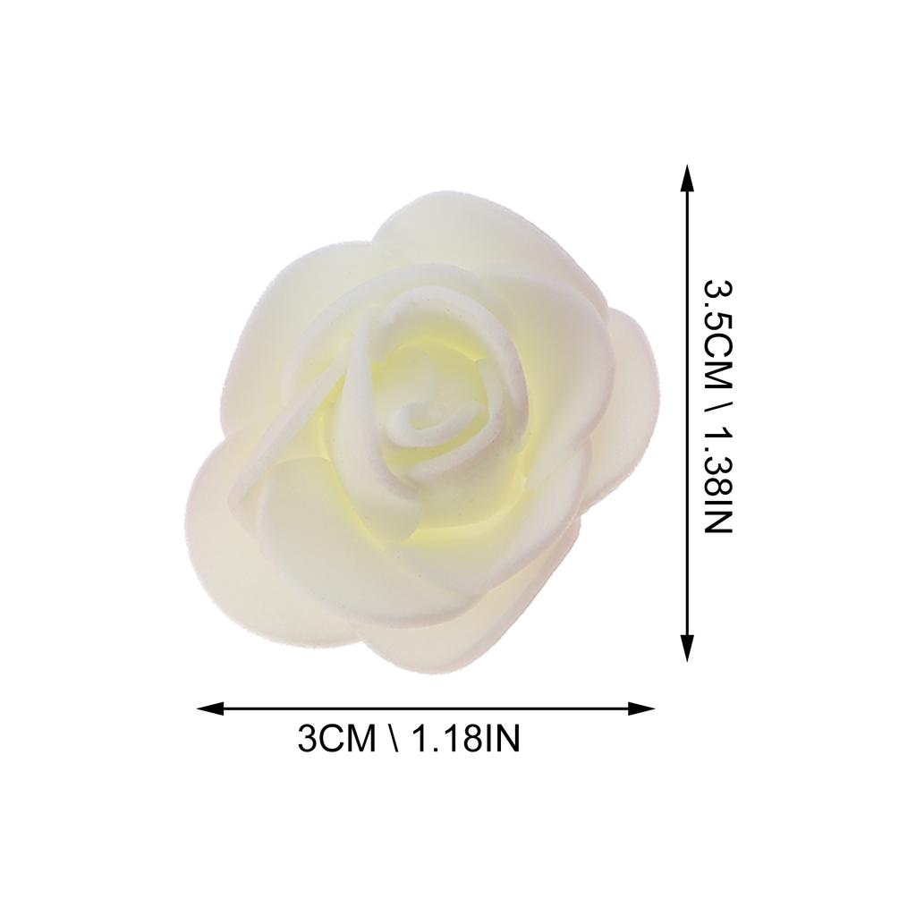 200 шт. Пузыристые розы из пенопласта цветы DIY композиция свадебный декор сцена гирлянда материал имитация имитация венок