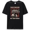 Funny Teach Your Kids to Change Their Oil Not Their Gender Men's 100% Cotton T-Shirt Casual Tee Tshirts Tops